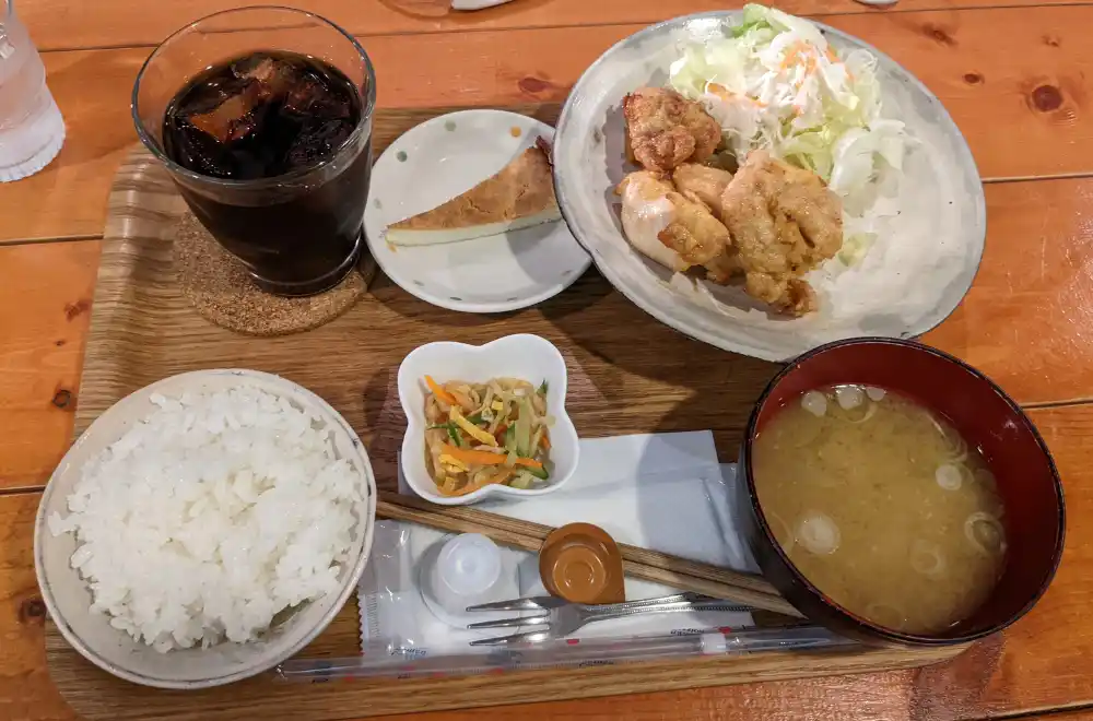 天神激安ランチ、カフェ・サンフラワー