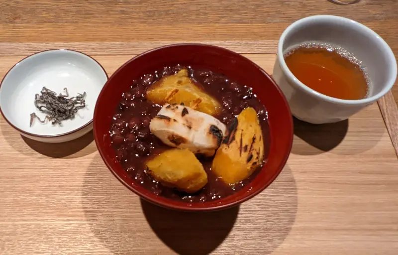 鈴懸本店（中洲川端）のぜんざい