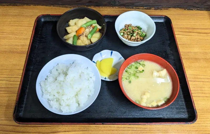 一膳めし青木堂のモーニング。朝食