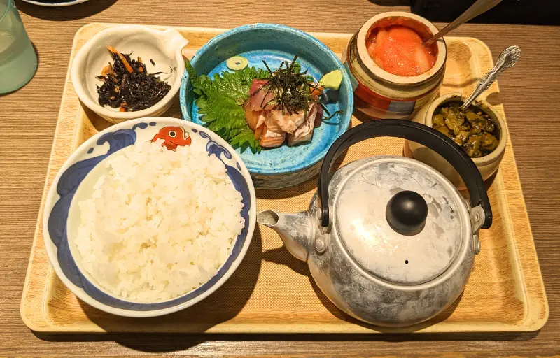 喜水丸　天神店のモーニング。朝食