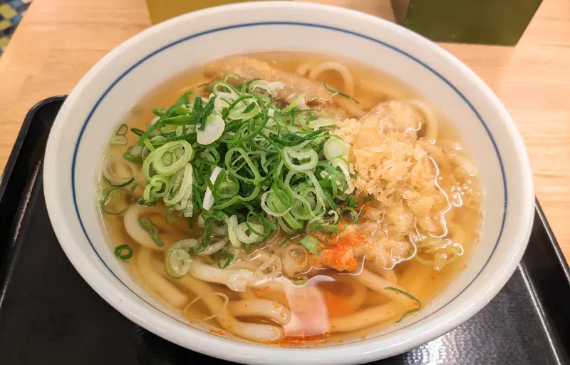 ウエストのごぼう天うどん