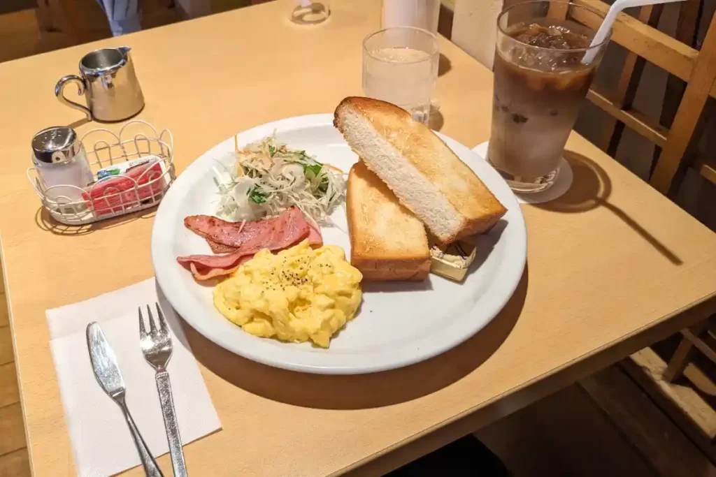 Cafe　サン・フカヤのモーニング