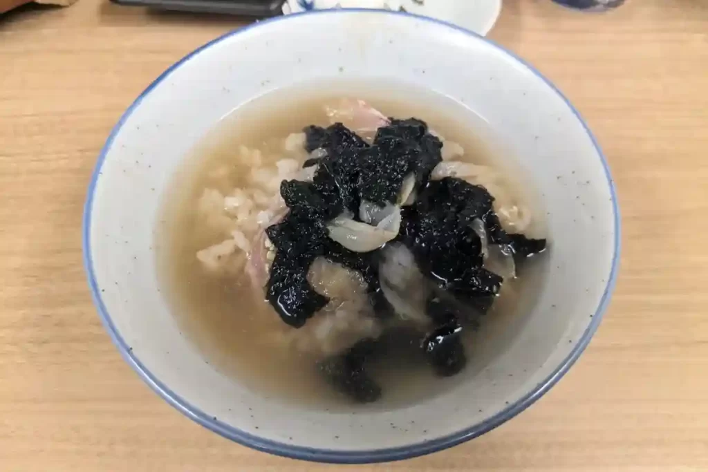 割烹　よし田の鯛茶漬け